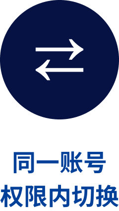 同一账号权限内切换